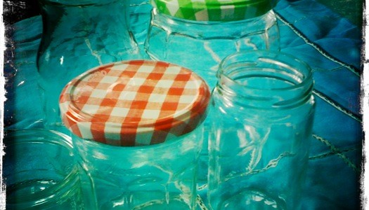 Recycle your jam jars